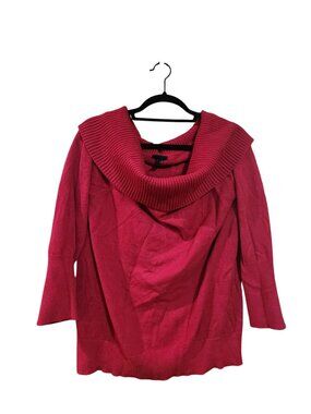 Torrid Womens Red Cowl Neck Sweater Size 1